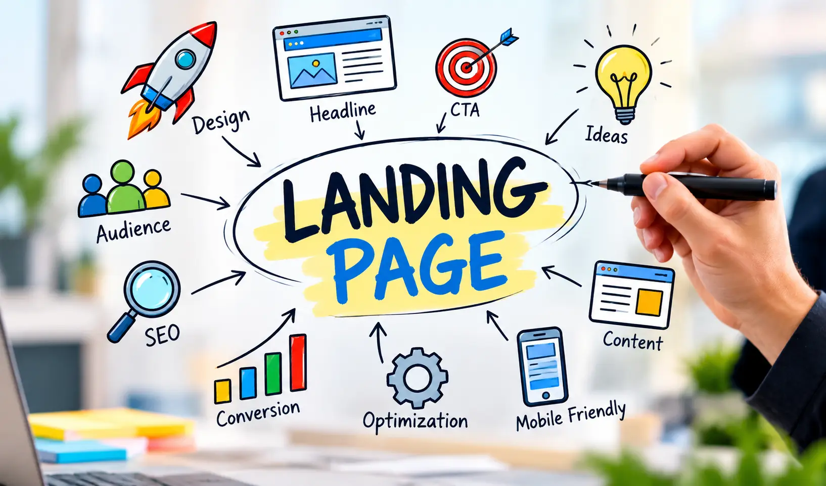 good landing page